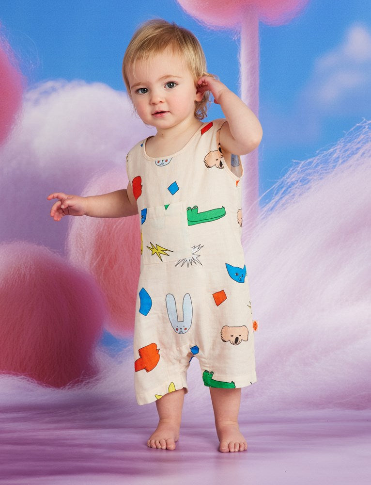 Little Billabong Woven Overalls