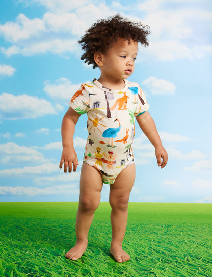 Yo's Country Short Sleeve Bodysuit