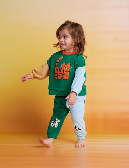 Terry Track Pant / Zoo Crew Green