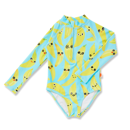 Long Sleeve Zip Bather Peel Party