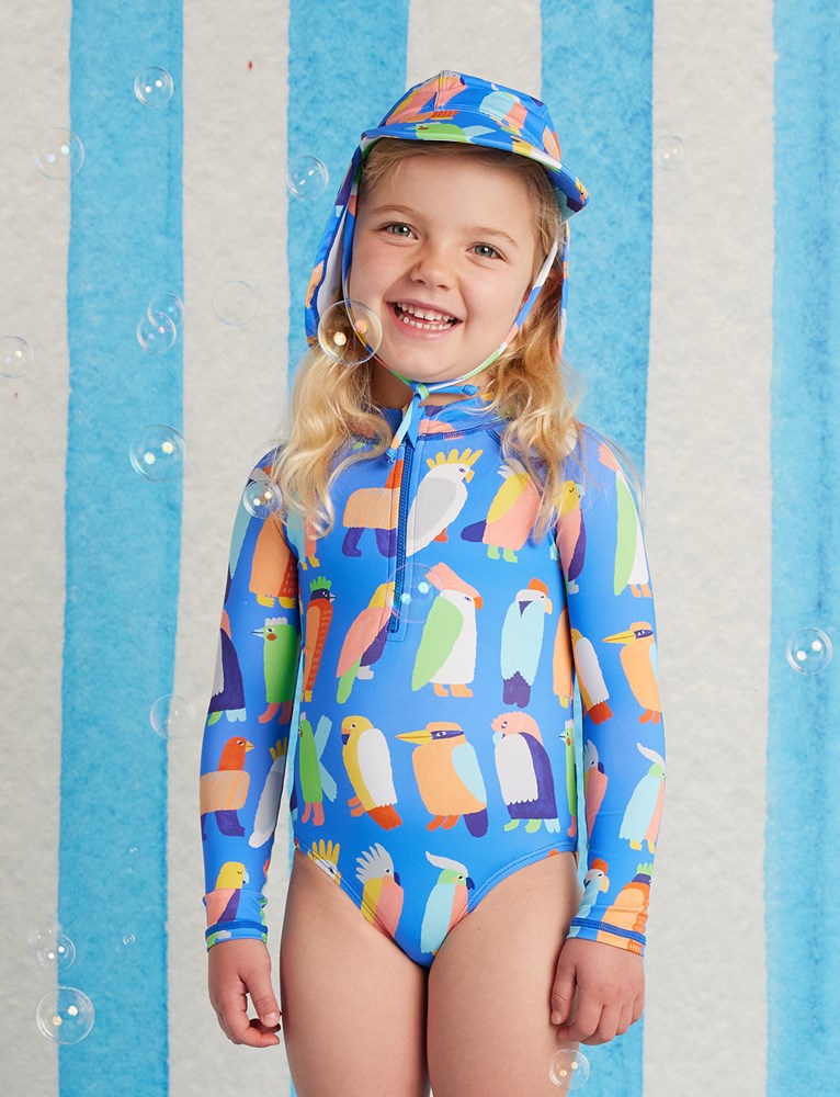 Swim Hat Flamin' Galahs