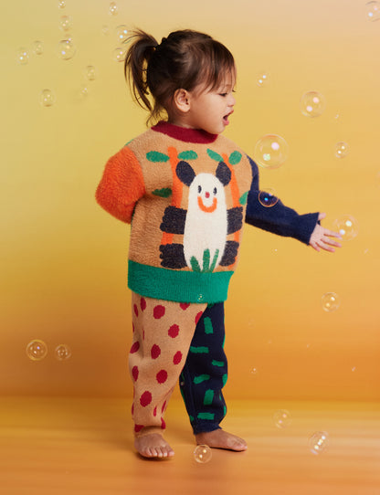 Fluffy Knit Jumper / Zoo Crew