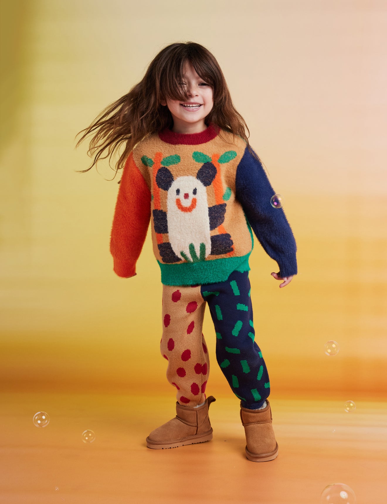 Fluffy Knit Jumper / Zoo Crew