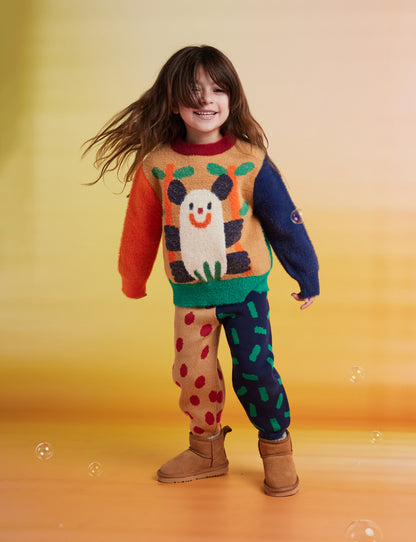Fluffy Knit Jumper / Zoo Crew