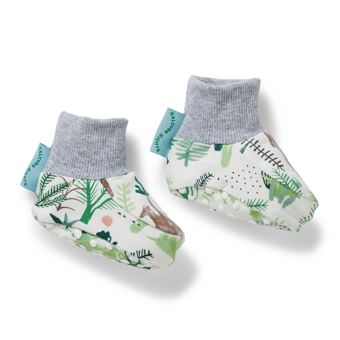 Fern Gully Baby Booties