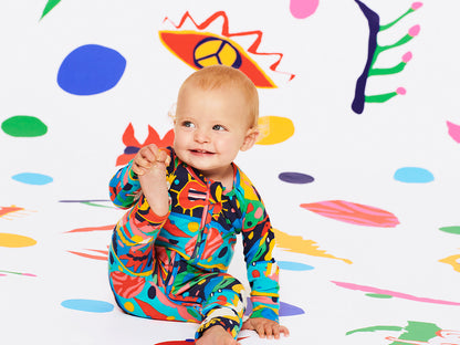 Bush Paradise Long Sleeve Romper