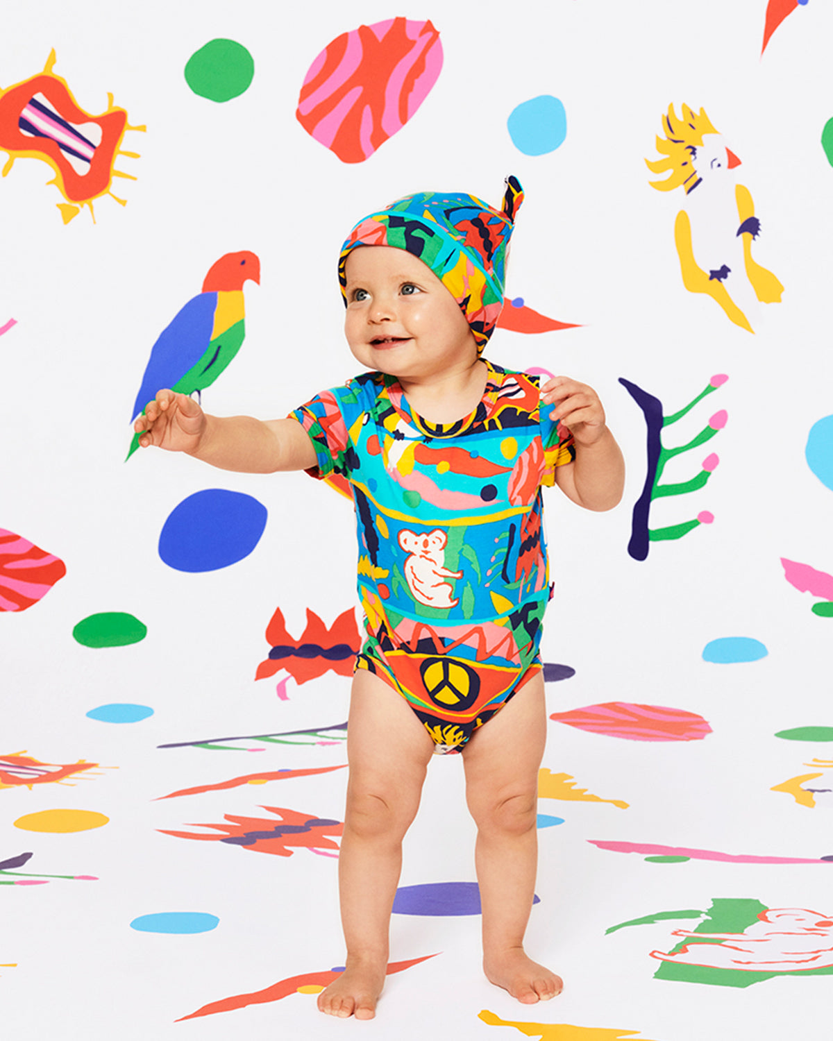 Bush Paradise Short Sleeve Bodysuit