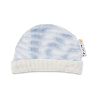 Sky Blue Organic Baby Hat