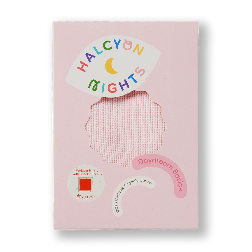Whisper Pink Organic Baby Wrap (Swaddle)