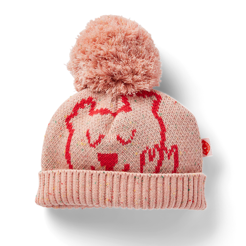 Halcyon Nights Cotton Knit Beanie - Creamy Roo