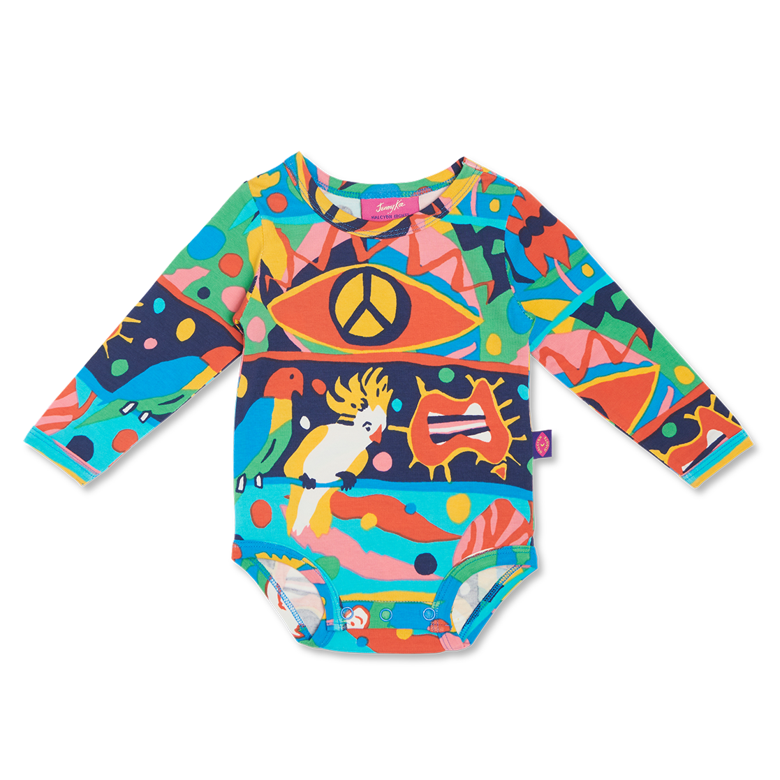 Bush Paradise Long Sleeve Bodysuit