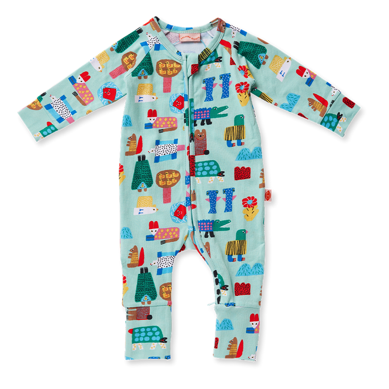 Halcyon Nights Long Sleeve Romper - Twinkle Town