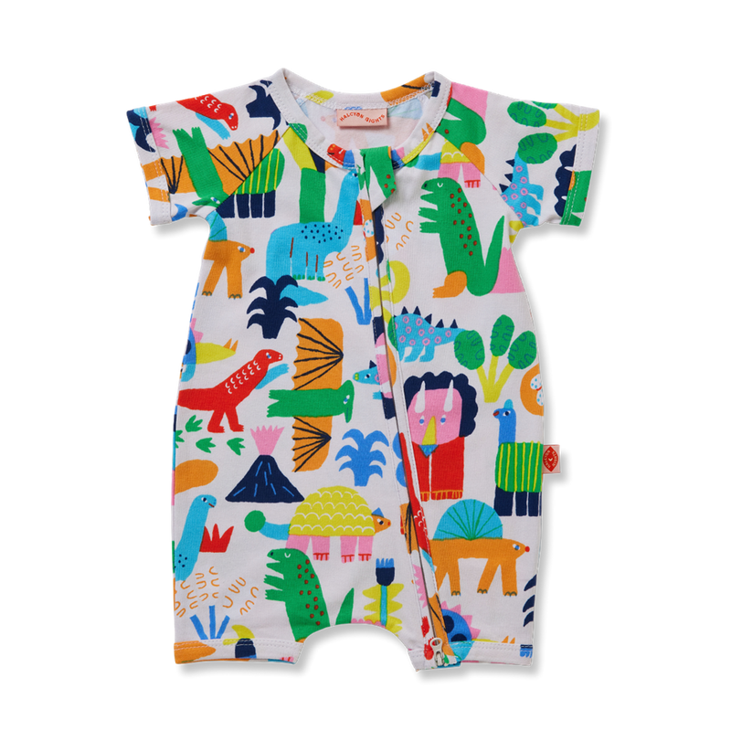 Our Land Before Short Sleeve Romper