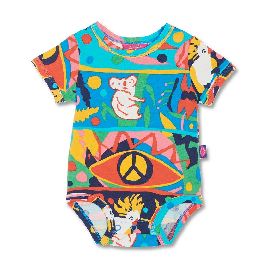 Bush Paradise Short Sleeve Bodysuit