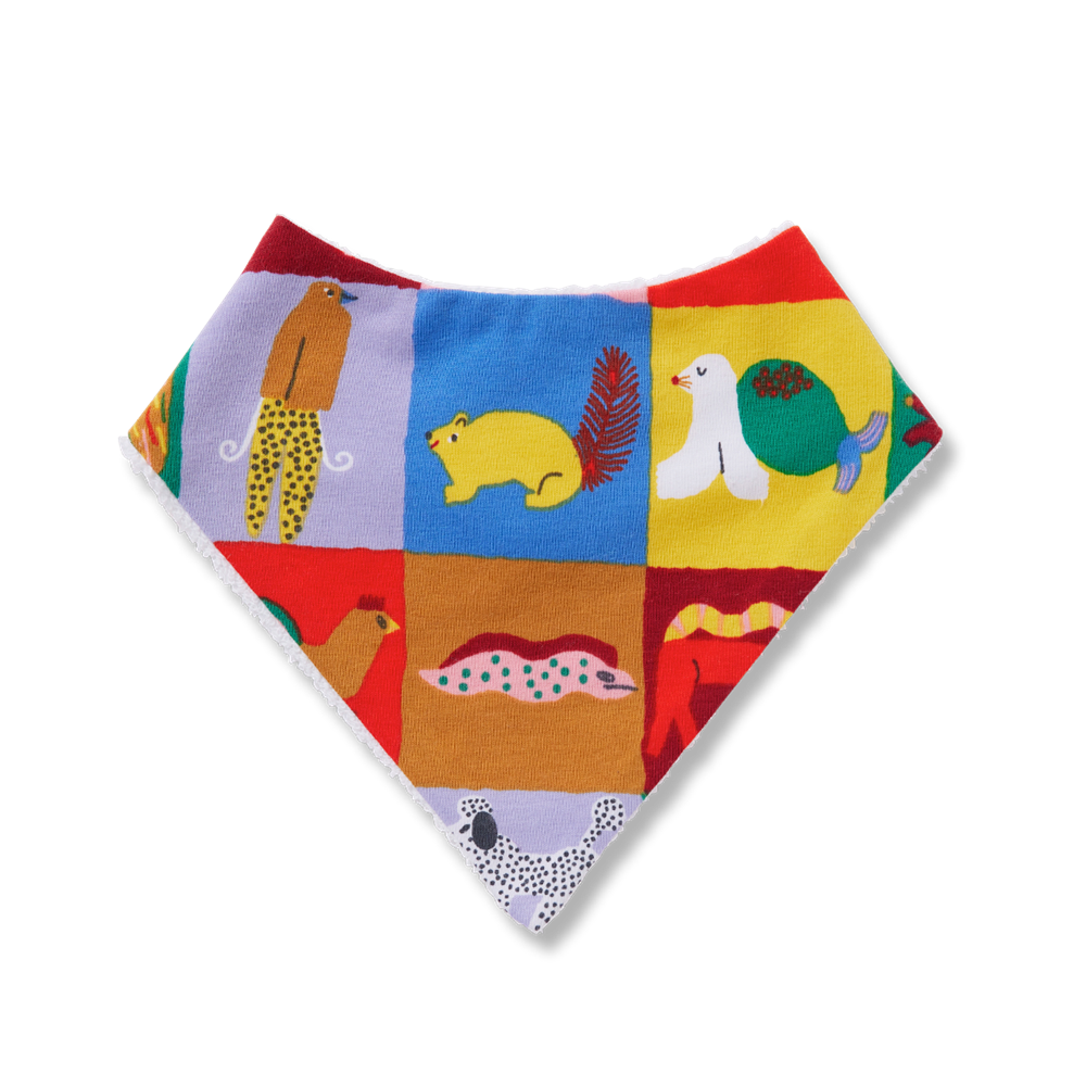 Look At Our Tails Yo Yo Bib