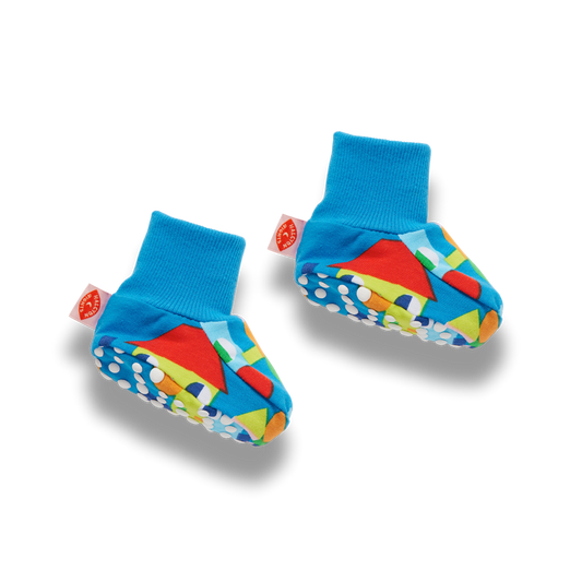 Rainbow Express Baby Booties