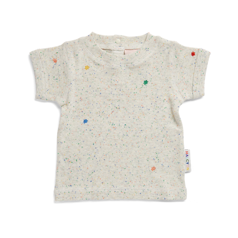 Silver Speckle Organic Short Sleeve T-Shirt